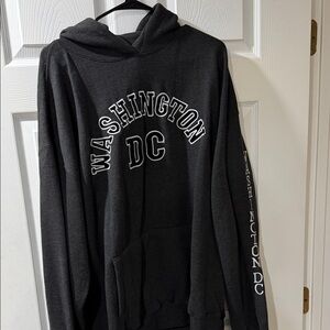 Washington DC Black Hoodie